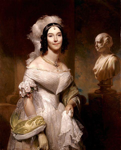Inman Henry Portrait of Angelica Singleton Van Buren oil painting image